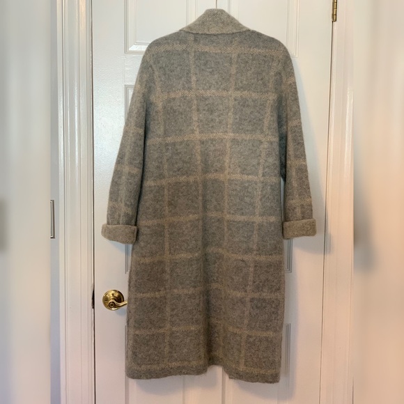 Eileen Fisher Moon Shawl Collar Coat - Picture 3 of 4